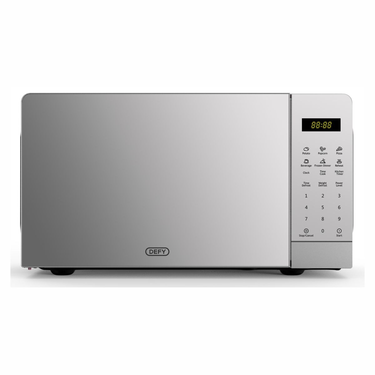 Defy-Dmo383-20l Silver Electronic Microwave Oven